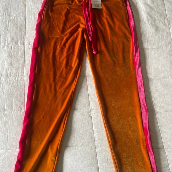 Solstice Intimates Outta Sight Velvet Track Pant - Picture 3 of 5